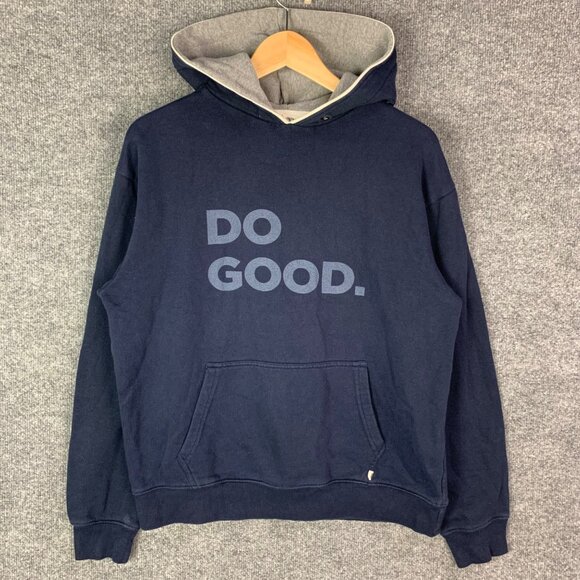 Cotopaxi Do‎ Good Sz Large Sweatshirt Hoodie Pullover Organic Cotton Blend - Picture 1 of 13